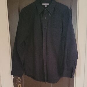 CROFT & BARROW Men's Black Shirt Size M